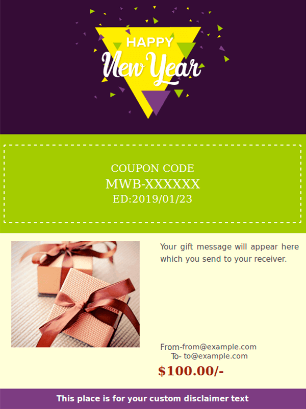 happy_new_year Gift Card