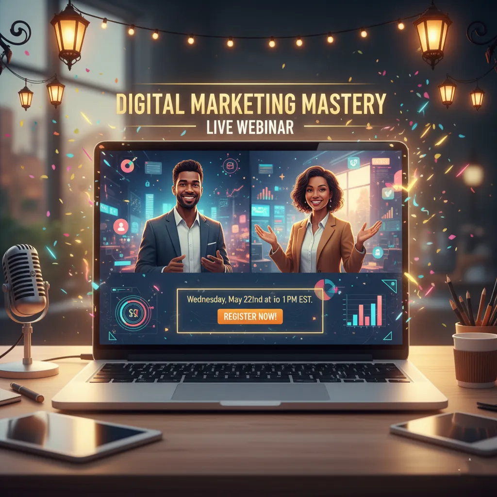Digital marketing webinar