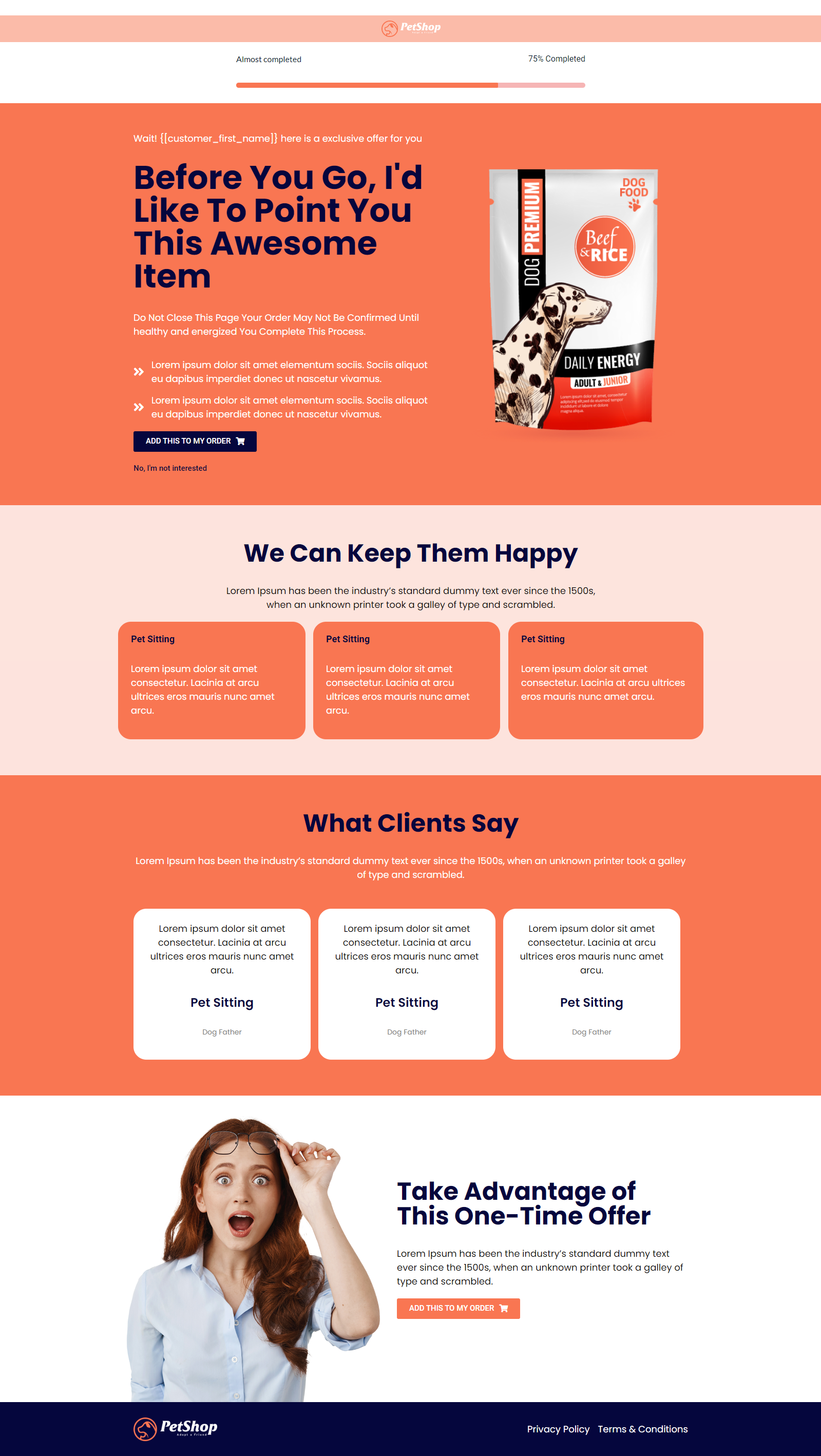 Pet Shop TEMPLATE